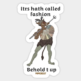 ITRS HATH CALLED FASHION Sticker